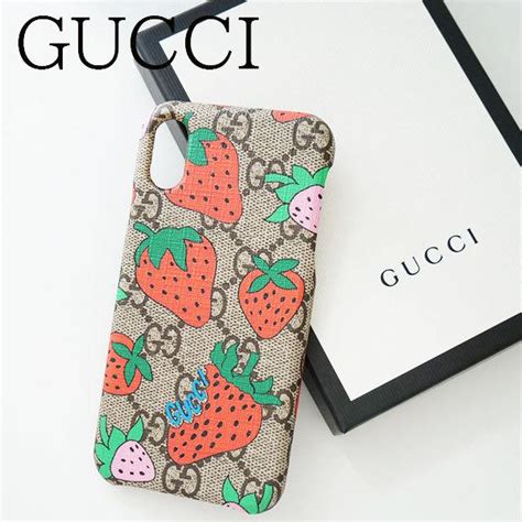 gucci スマホケース いちご|gucci bag.